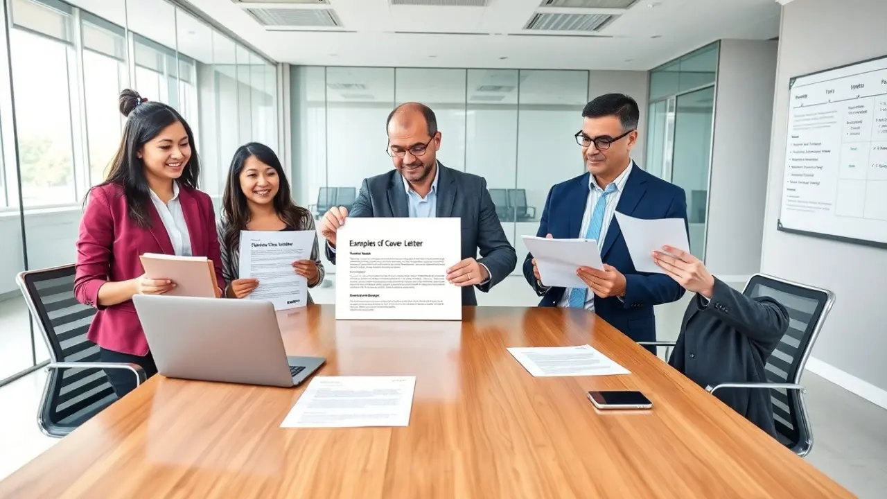 examples of a cover letter