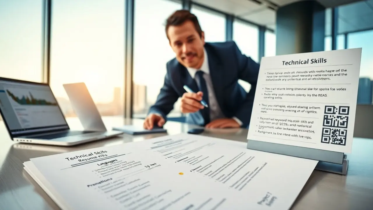 technical skills resume examples